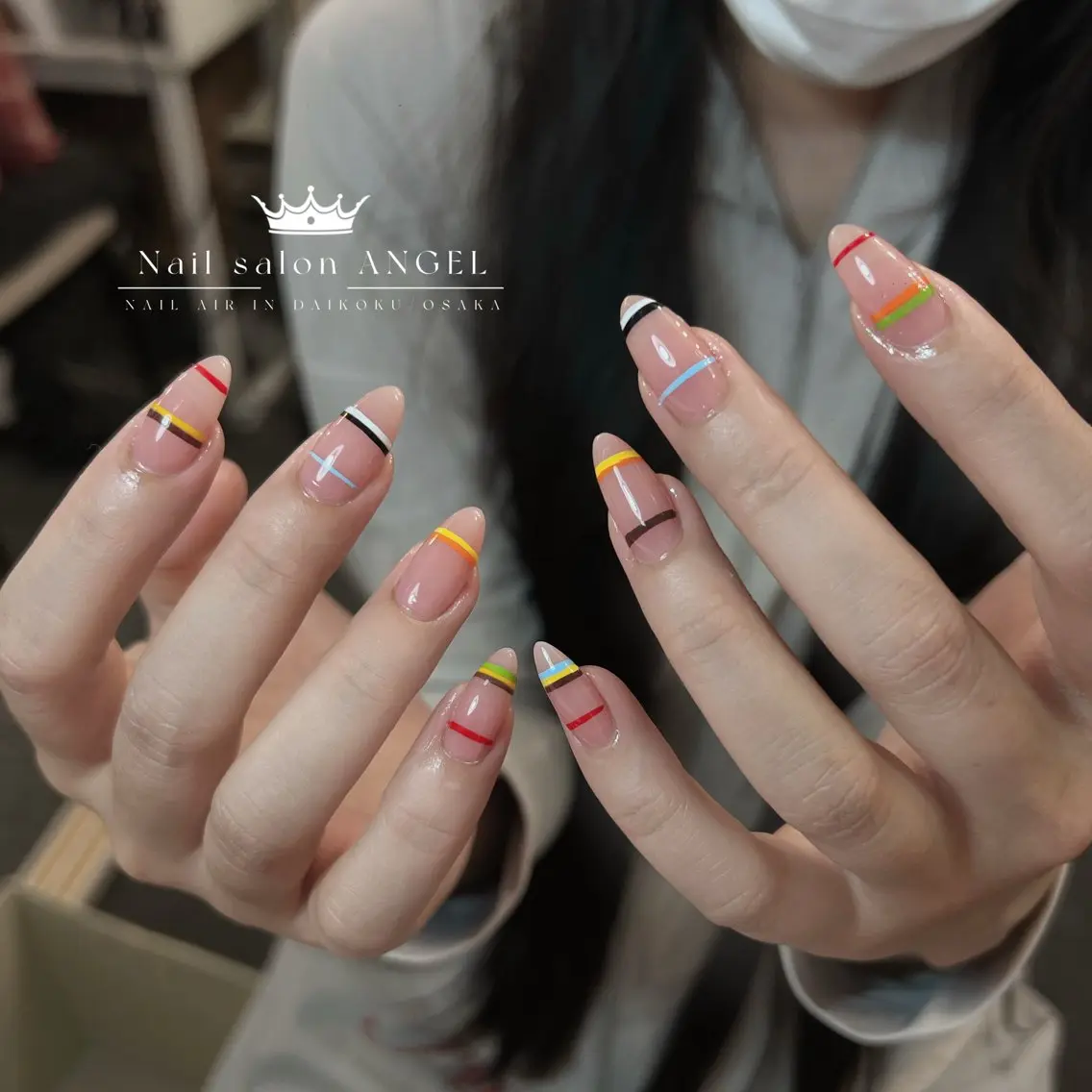 ネイル ハンドネイル ANGEL Riaのネイルデザイン