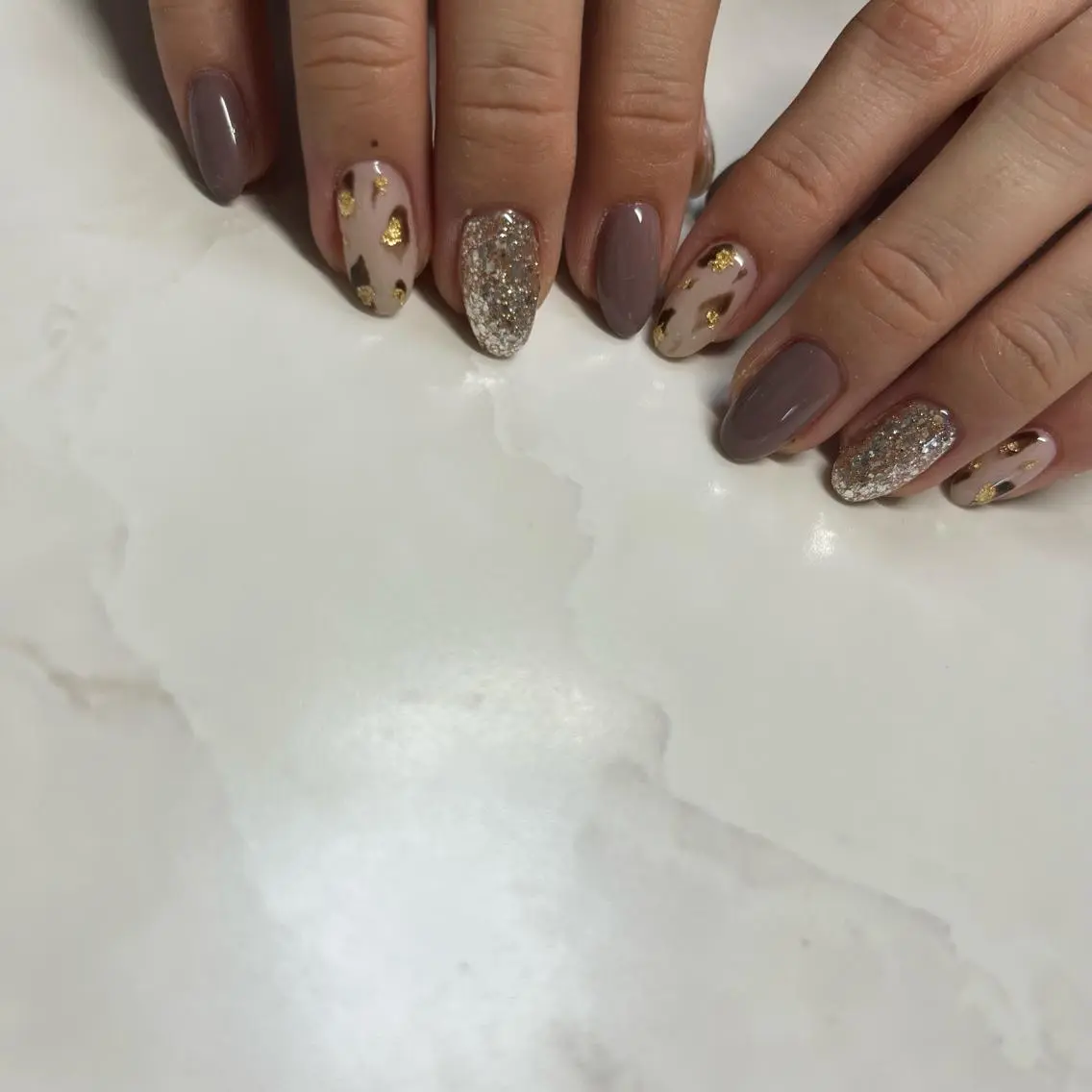 カラー ネイル ハンドネイル nail salon LNのネイルデザイン