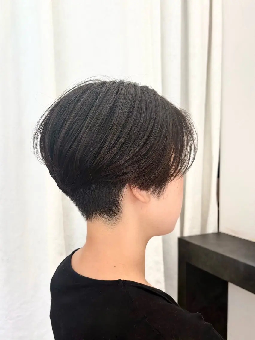 ショート ショートヘア 小松 寧々のヘアスタイル