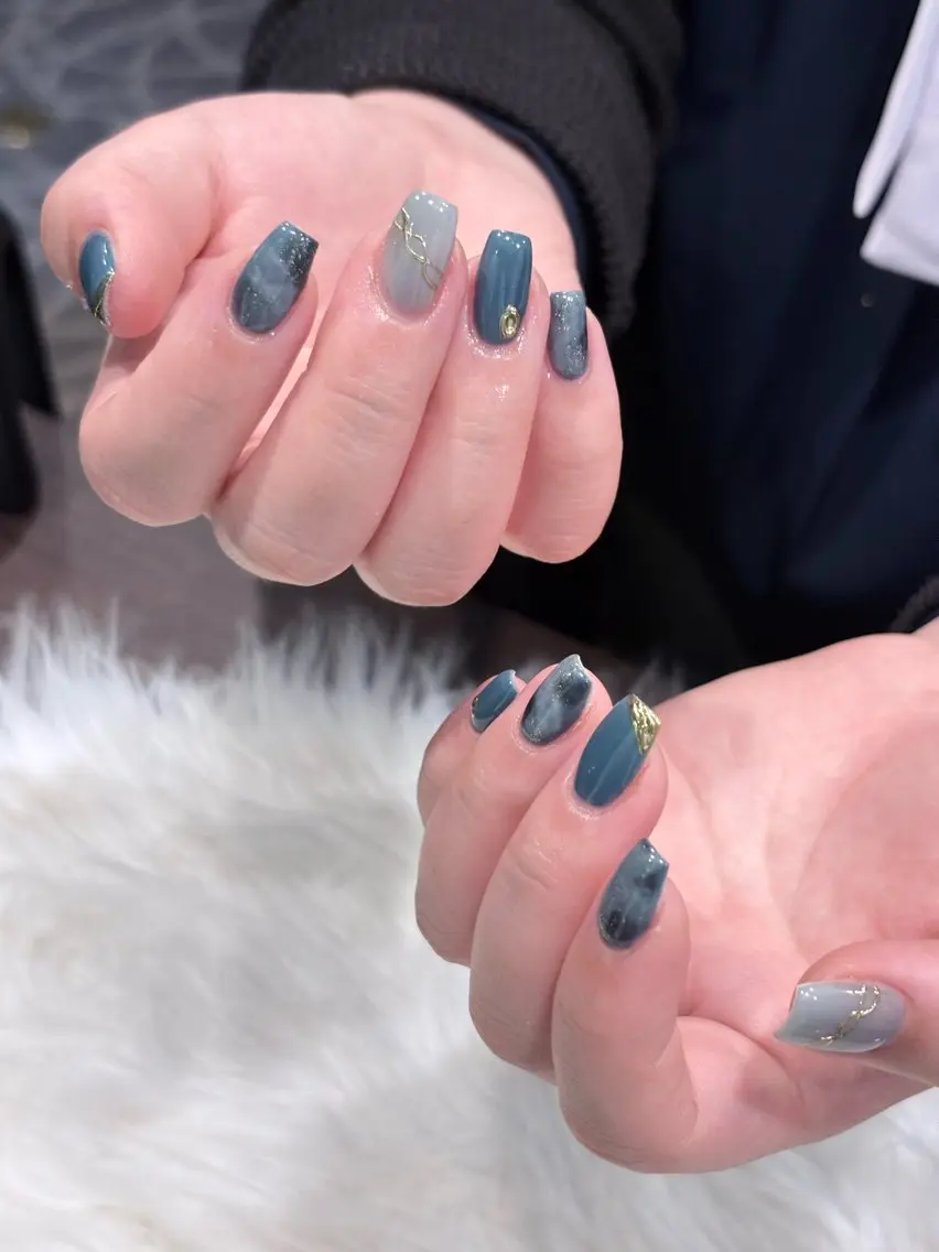 ネイル ハンドネイル Nobody_ Minのネイルデザイン