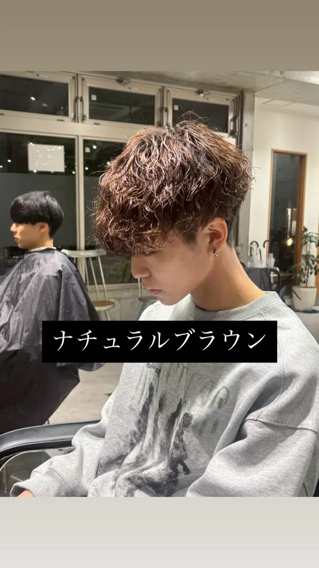 メンズ カット ヘアカラー 吉田 健吏のヘアスタイル