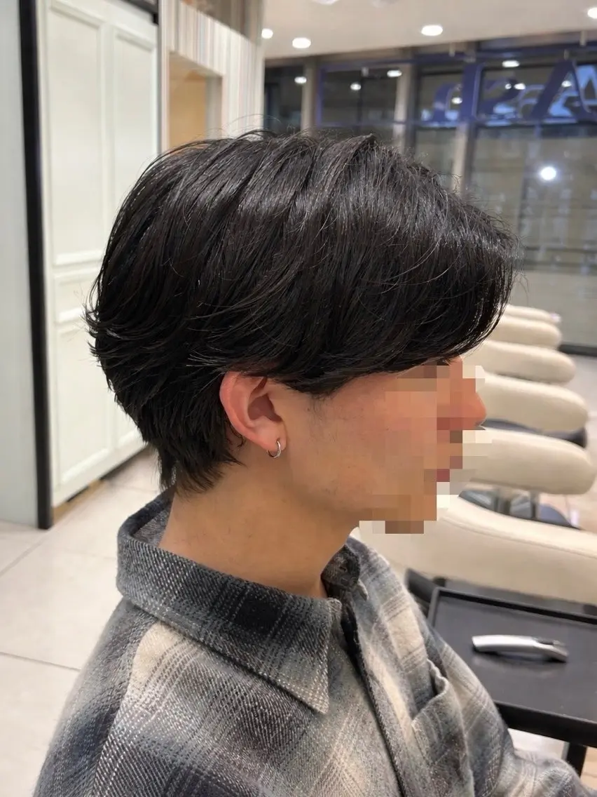 メンズ カット 🩵Ash池袋メンズ パーマ/Yui 🩵のヘアスタイル