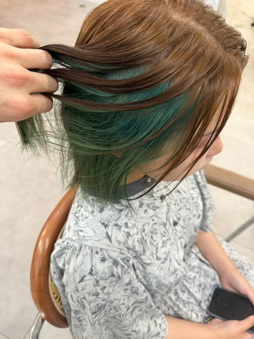 ショート カット ヘアカラー 古藤 朔のヘアスタイル