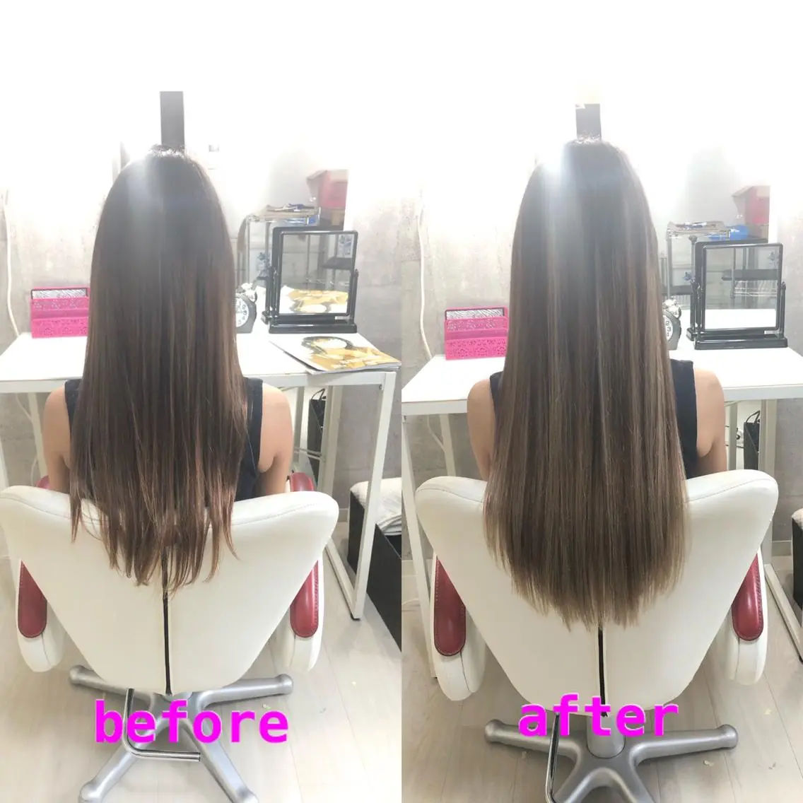 ロング エクステ 🌸ドレスアップ 心斎橋店🌸のヘアスタイル