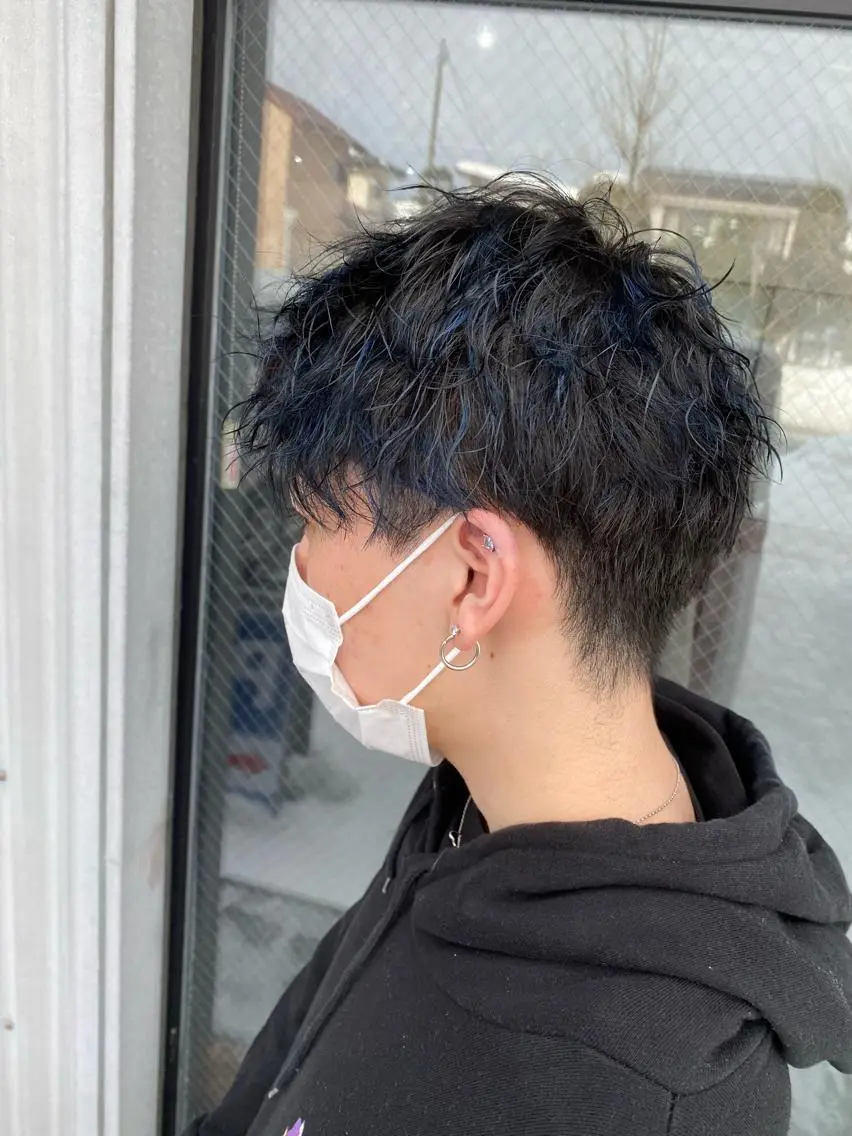 🌀メンズ🌀カット+スパイラルorツイストパーマの写真