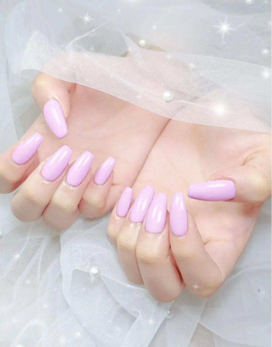 【オフあり】ワンカラーネイル💅の写真