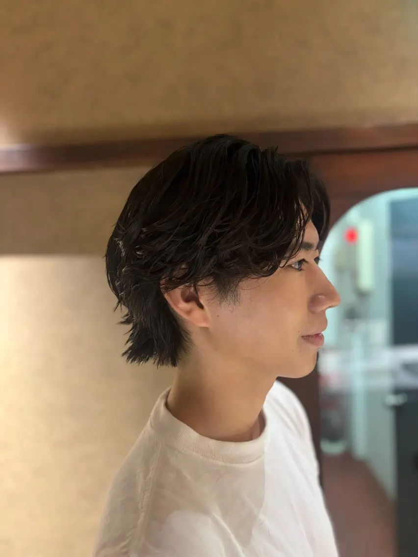 パーマ メンズ walt hayatoのヘアスタイル