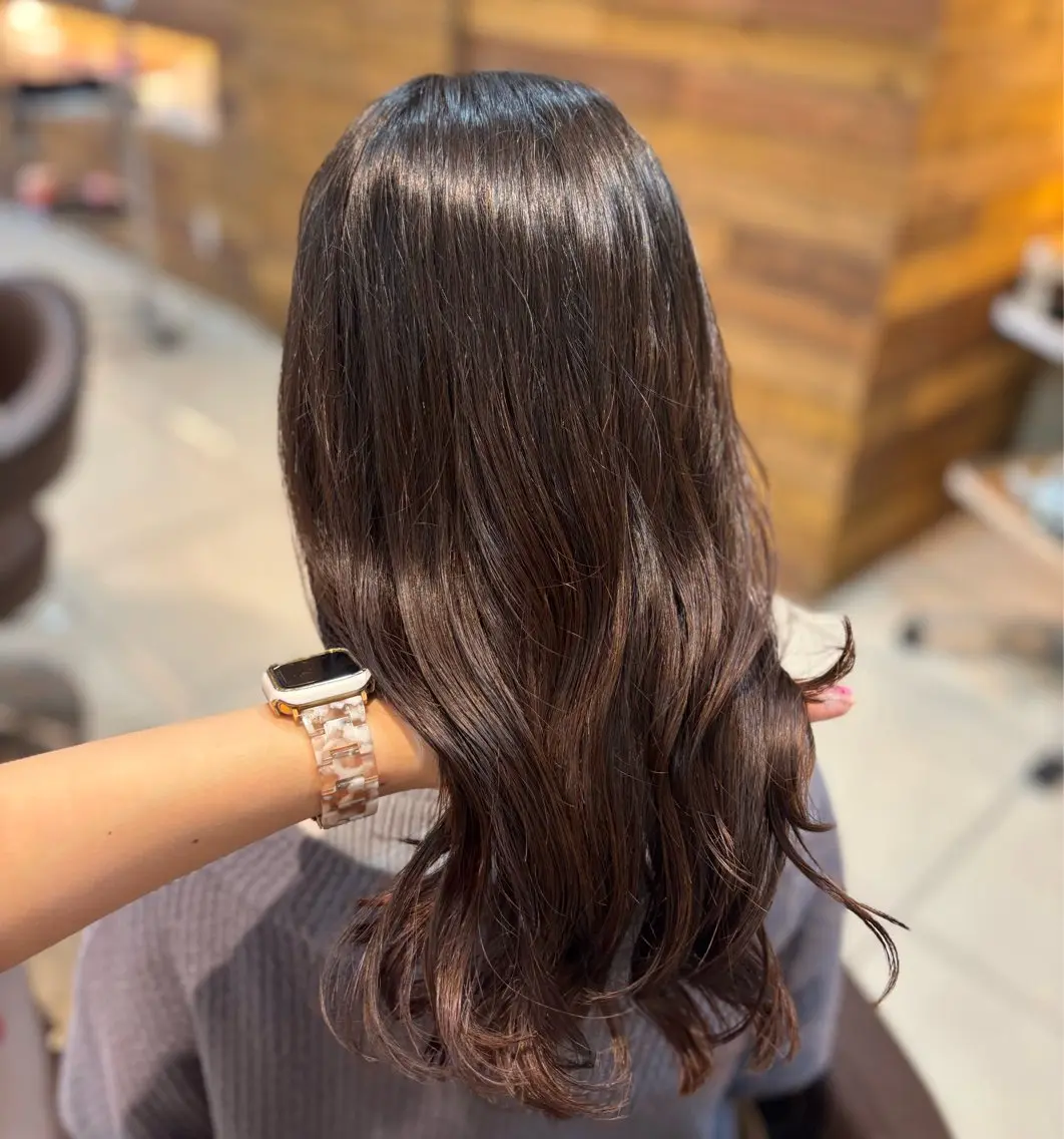 ロング パーマ パーマ 🌈コテ巻き風パーマ LOHASせいな🌈のヘアスタイル