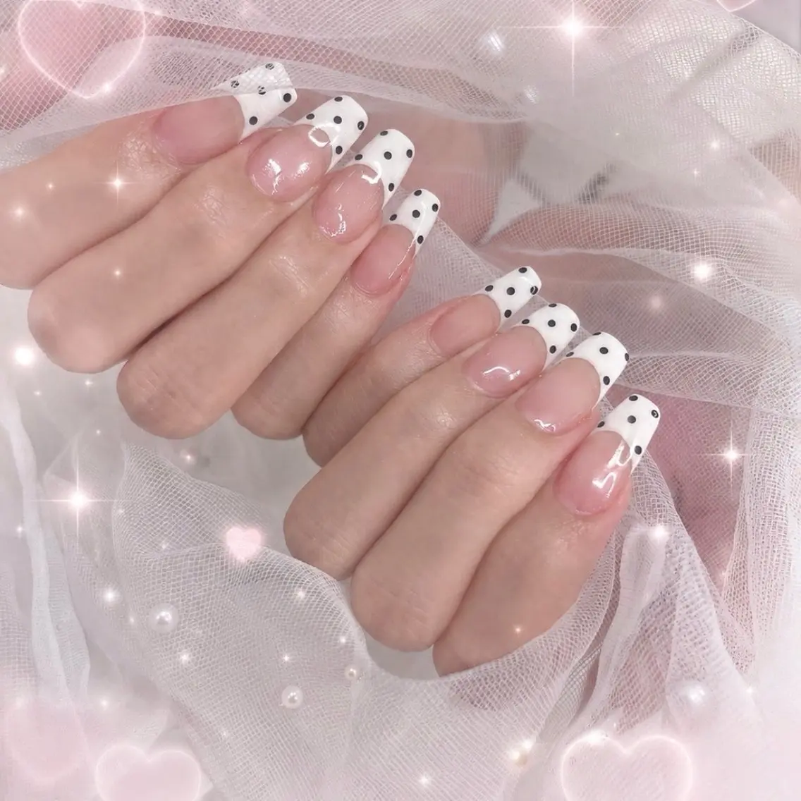 ネイル ドット フラッシュネイル フットネイル フレンチネイル ジェルネイル ハンドネイル ネイルサロン ⭐︎Linoのその他イメージ