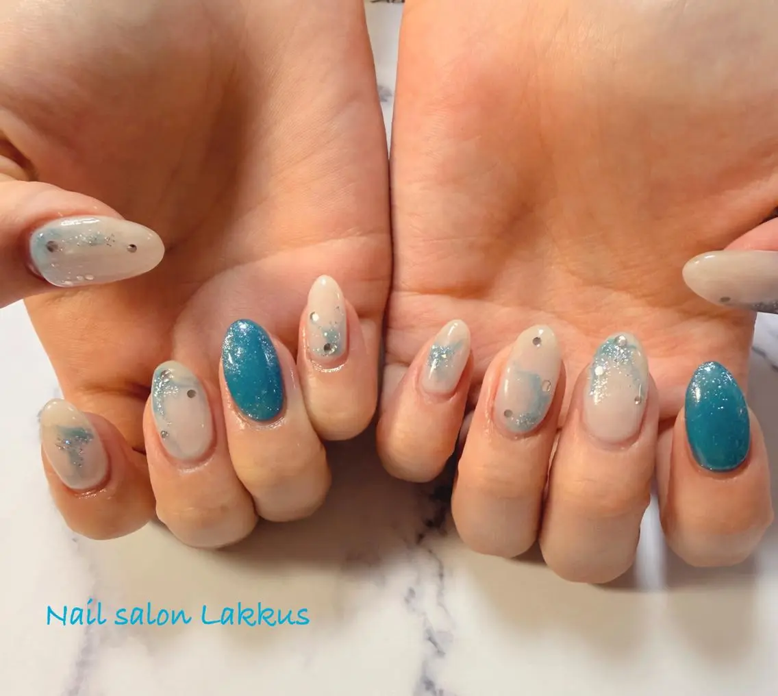 ネイル 夏ネイル Lakkus T－CHIのネイルデザイン
