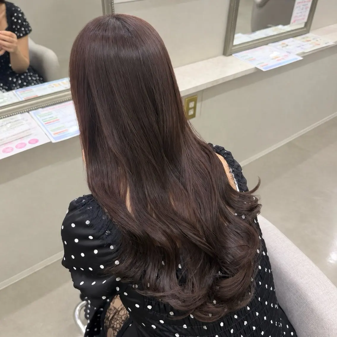ロング カラー ヘアカラー トリートメント 🎀髪質改善/艶カラ ー/大宮/そら🎀のヘアスタイル
