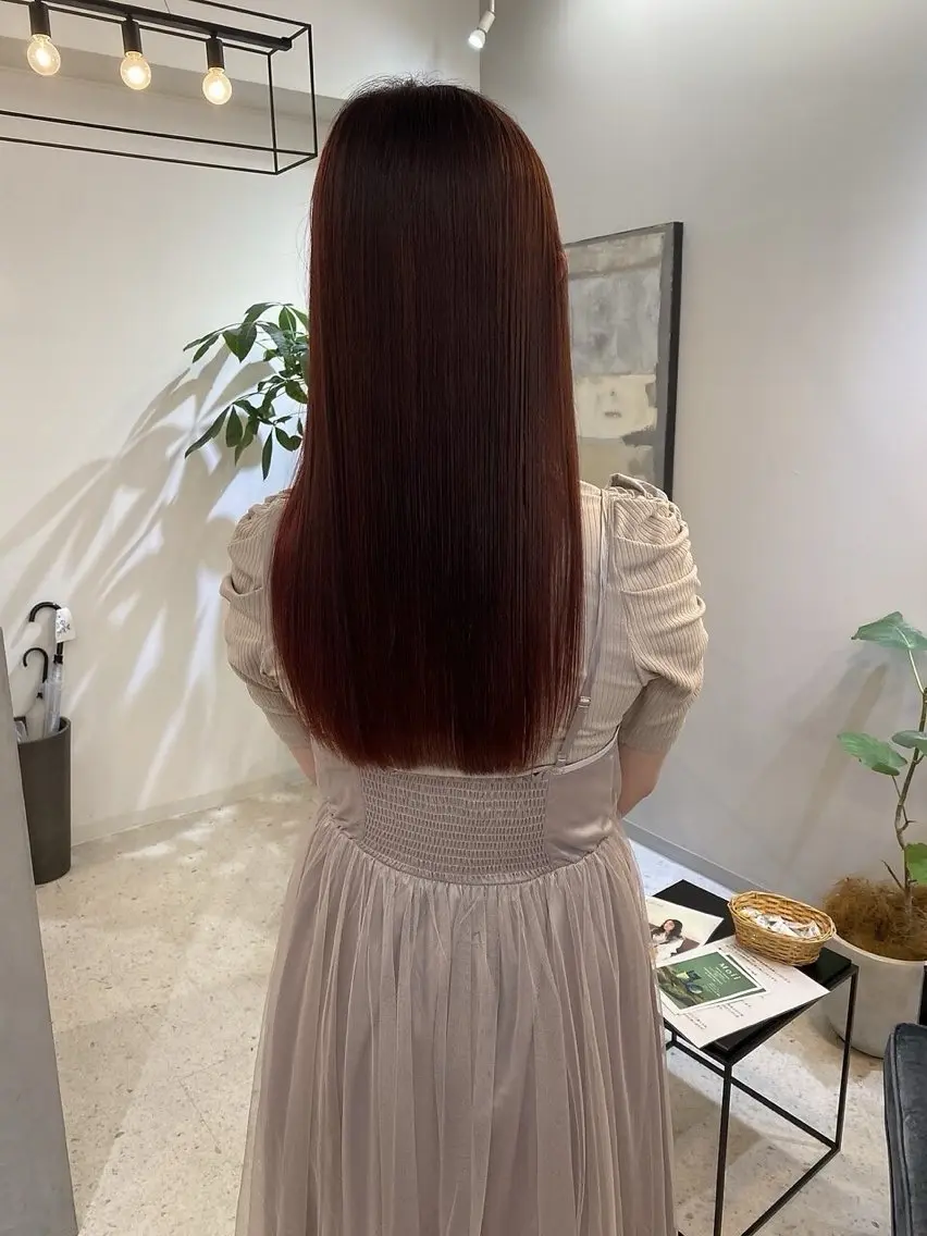 ロング カラー The Ect 江坂Kurumiのヘアスタイル