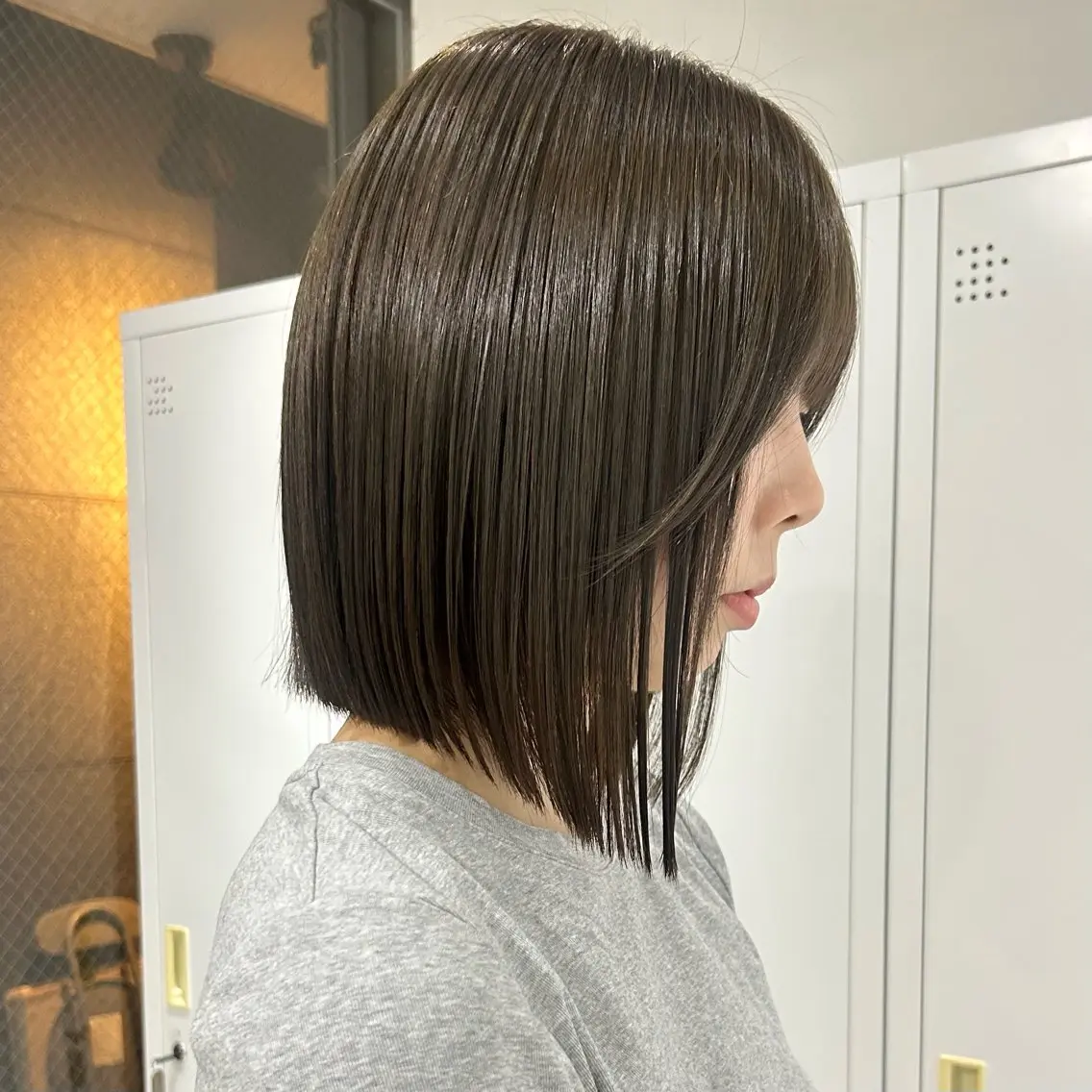 カラー ベージュカラー ブリーチ 透明感カラー ダブルカラー ミント ヘアカラー トリートメント yuuka 🖤韓国ヘア🖤のヘアスタイル