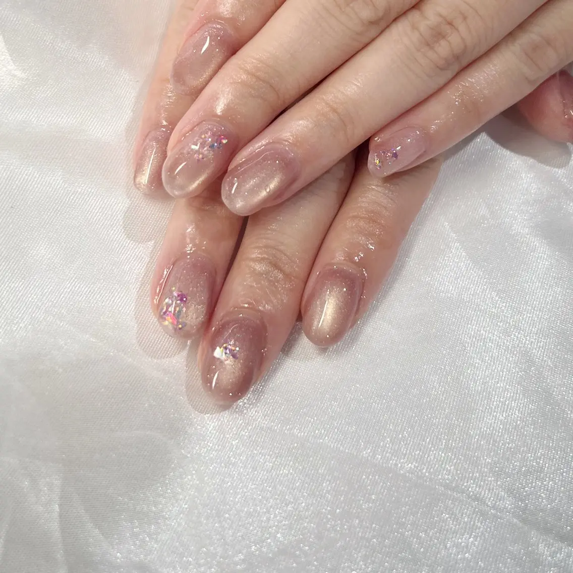 ネイル シンプルネイル ハンドネイル CARIS nailはづきのネイルデザイン