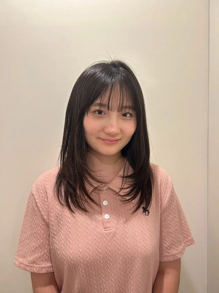 ロング カット トリートメント NanaKo 表参道 レイヤー/ハッシュのヘアスタイル