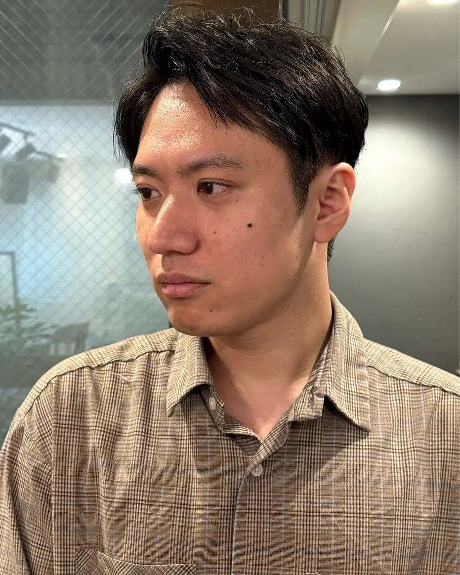ショート メンズ Haruki /目黒 /カット/パーマのヘアスタイル