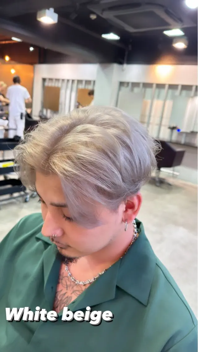 ショート メンズ ヘアカラー トリートメント ヘアセット 垢抜けレイヤーカラー ✨yudai✨のヘアスタイル