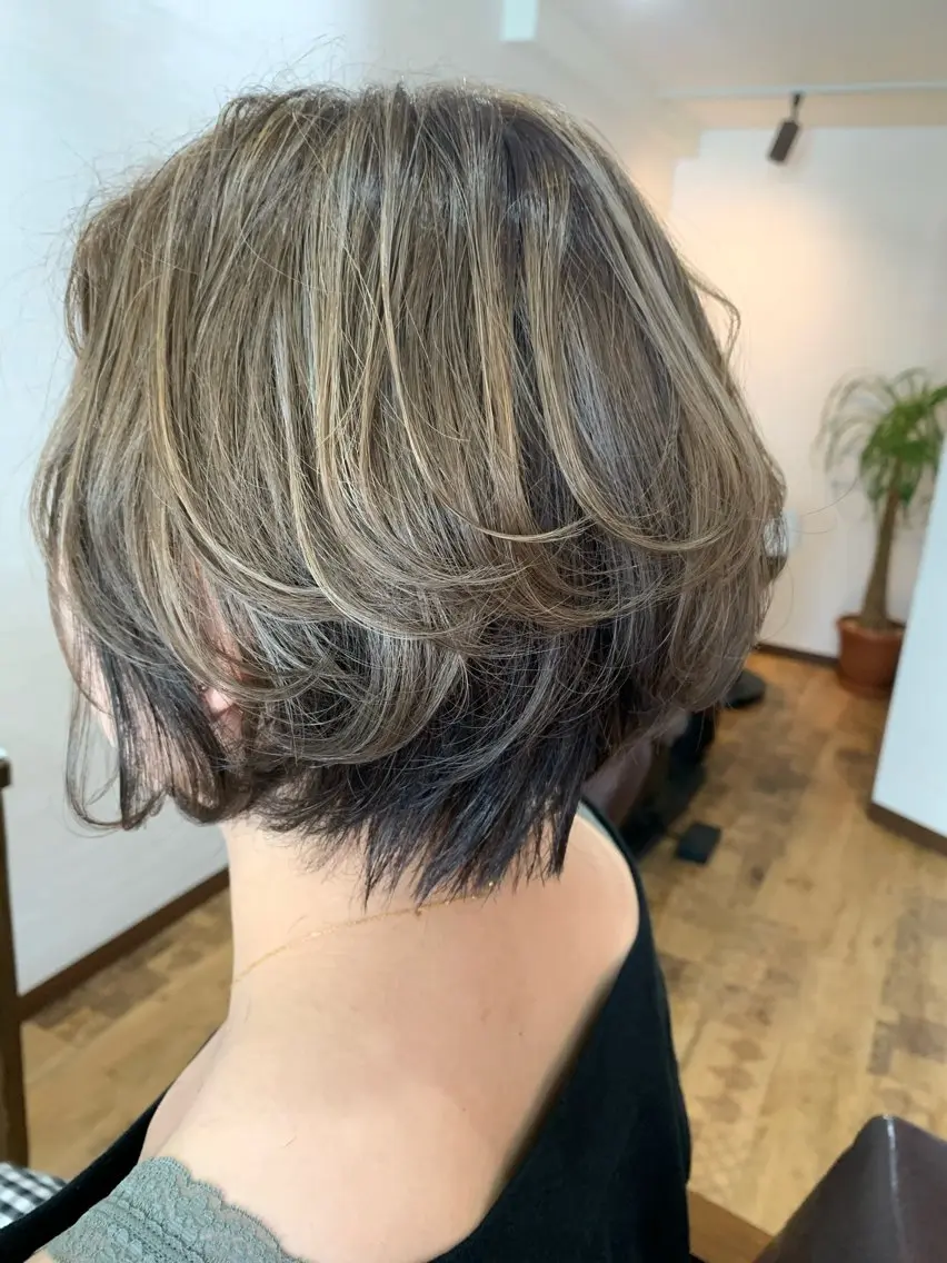 ショート カラー カット ヘアカラー ALBERO daikiのヘアスタイル