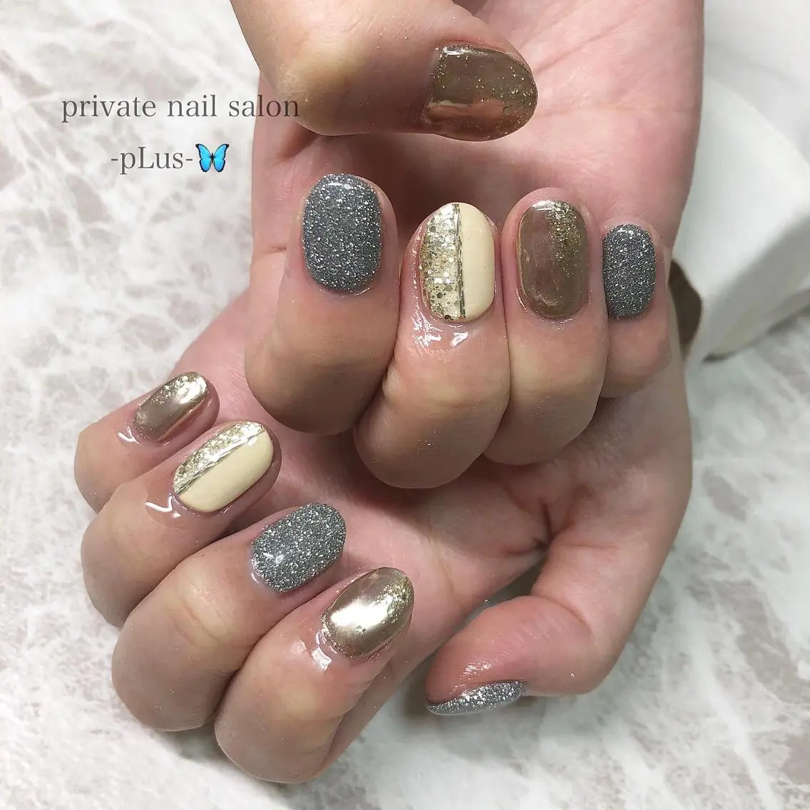 ネイル ショートネイル nail salon 7 _seven_のネイルデザイン
