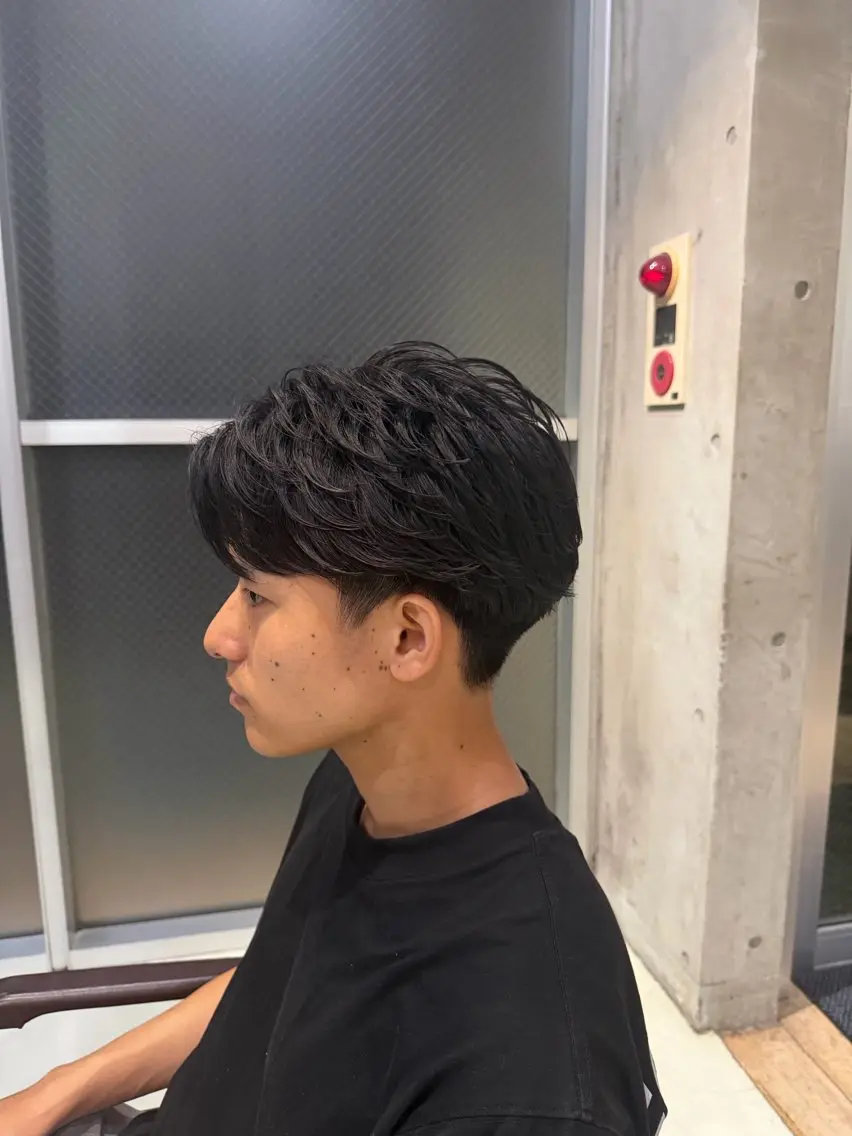 ショート パーマ メンズ カット パーマ fifth/メンズ/ シャドウパーマ/せなのヘアスタイル