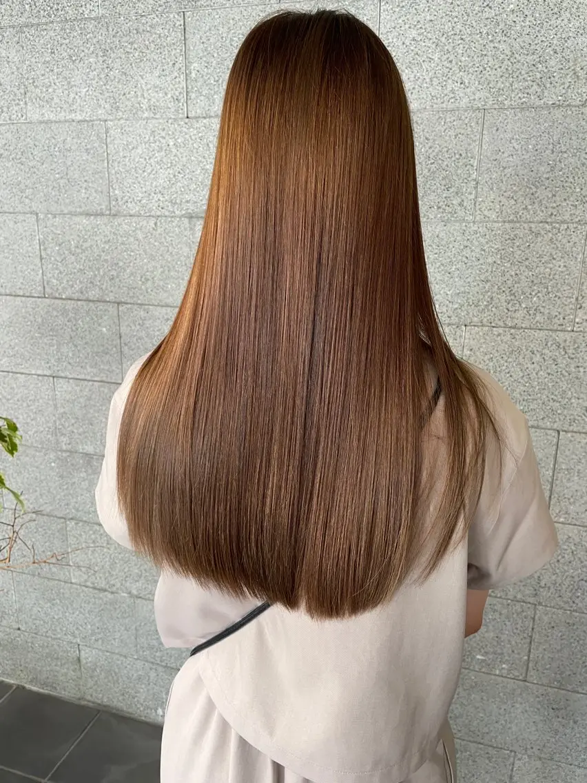 【新規限定】カット+カラー+髪質改善トリートメントの写真