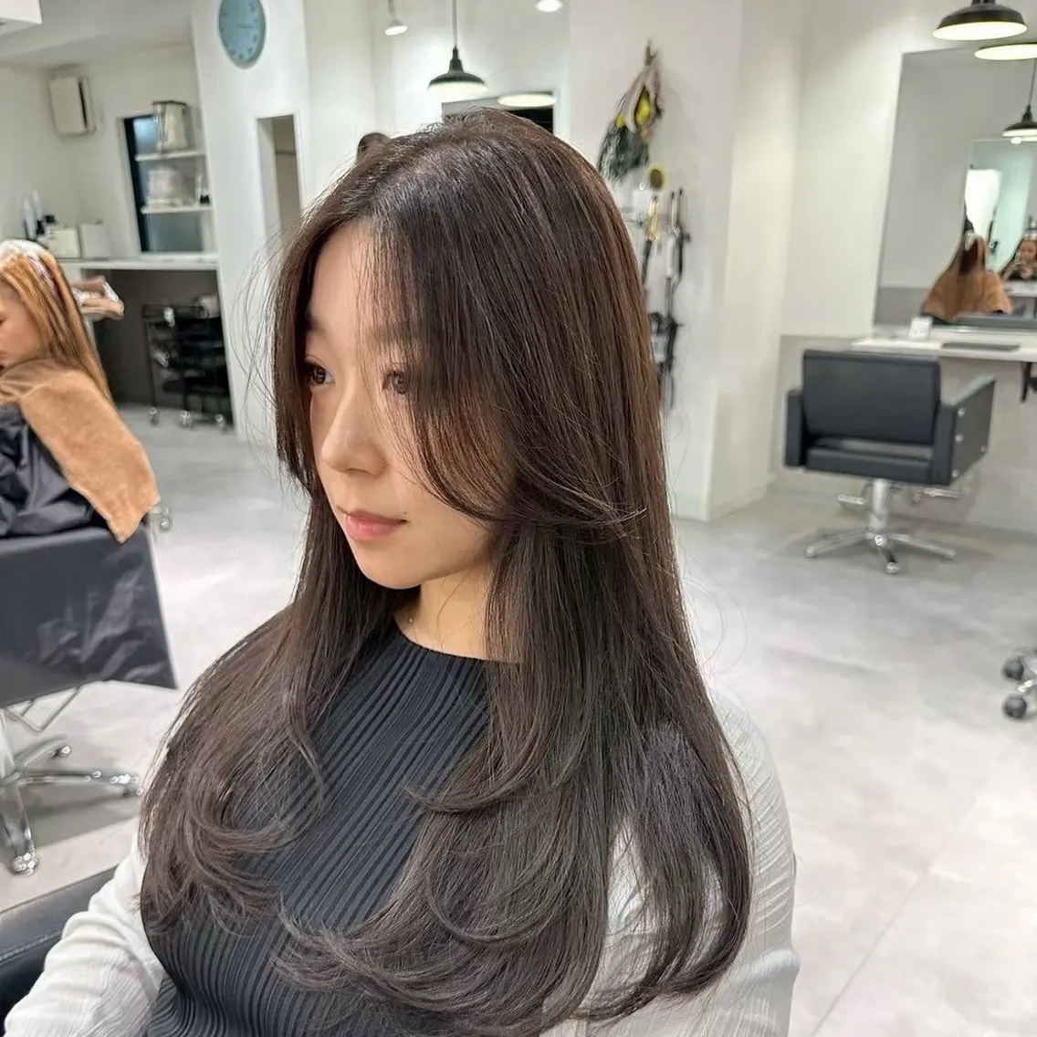 ロング カット ヘアカラー Hina‪🔆‬ CIERA南船場のヘアスタイル
