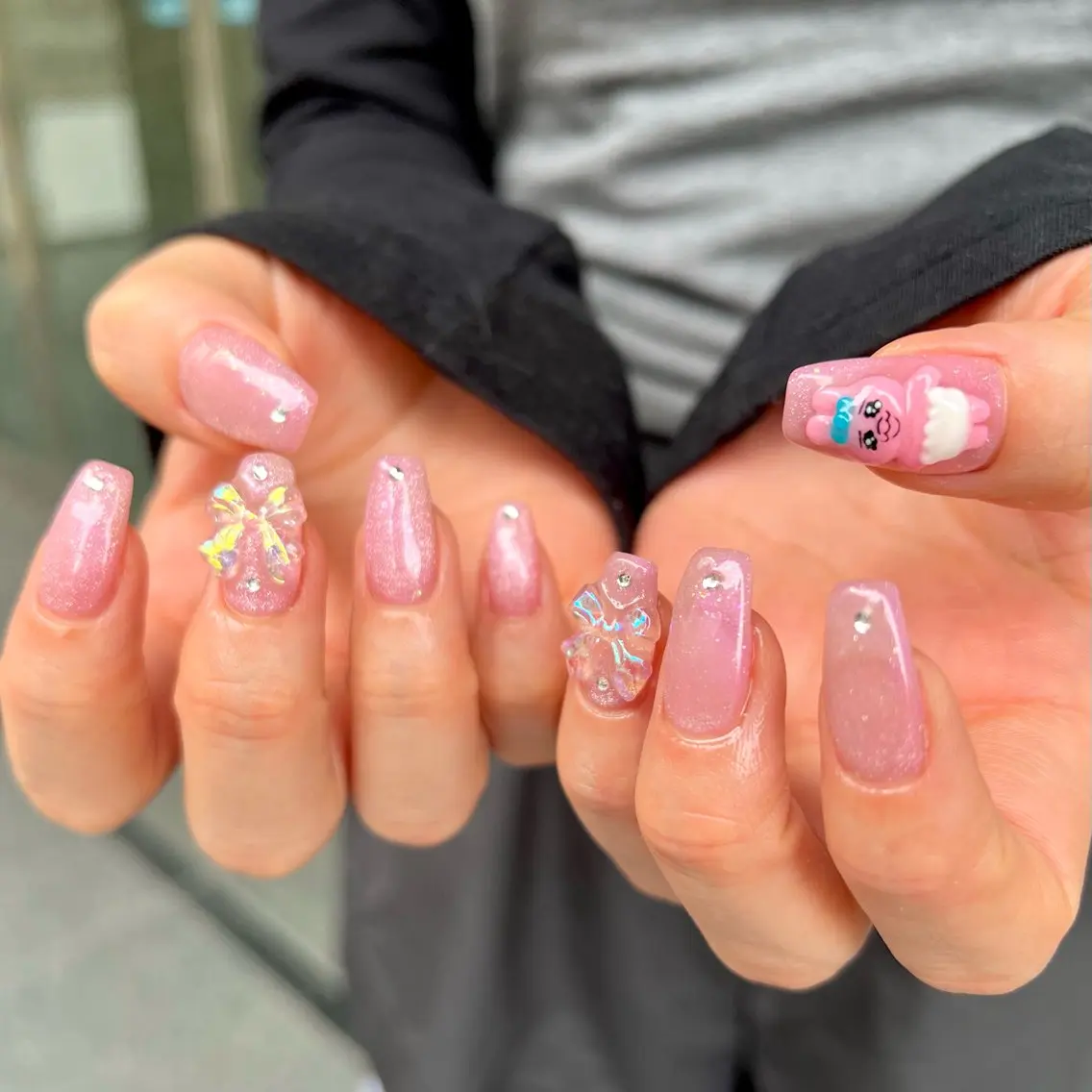 ネイル ハンドネイル 🧁🥕 asukaのネイルデザイン