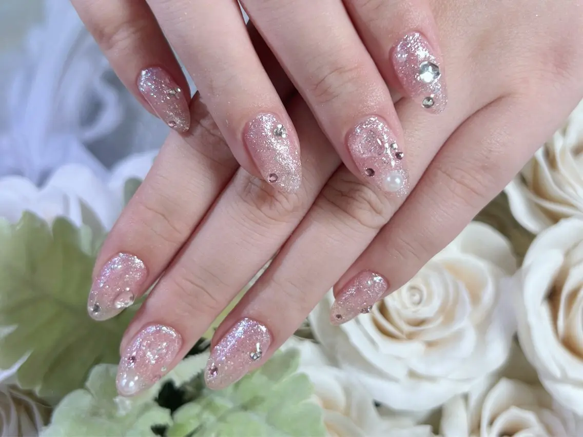 ネイル ロングネイル 持ち込み スカルプネイル ワンホンネイル ハンドネイル Painty nailのネイルデザイン