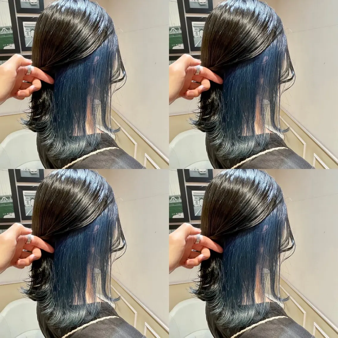 ロング カラー ヘアカラー トリートメント 店長✨髪質改善✖️ 透明感カラー／純大のヘアスタイル