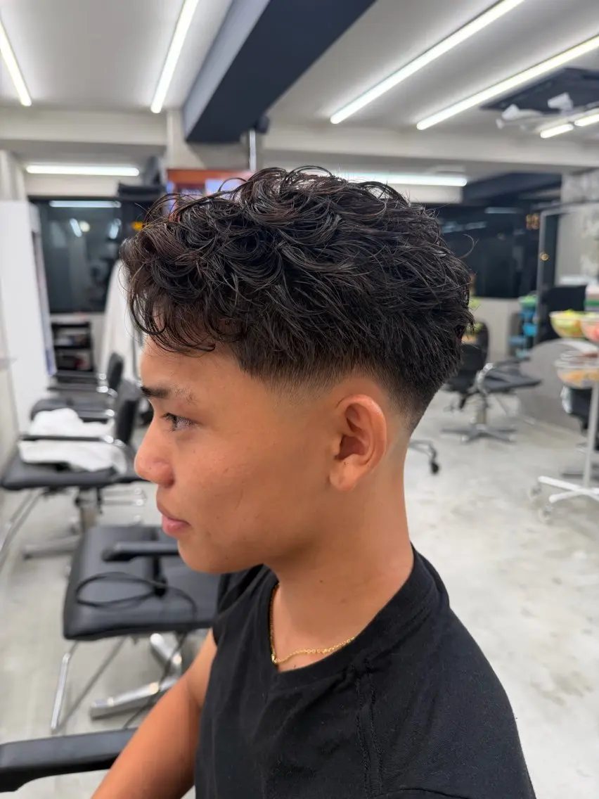 パーマ メンズ メンズパーマ特化🔥 藤野青空のヘアスタイル
