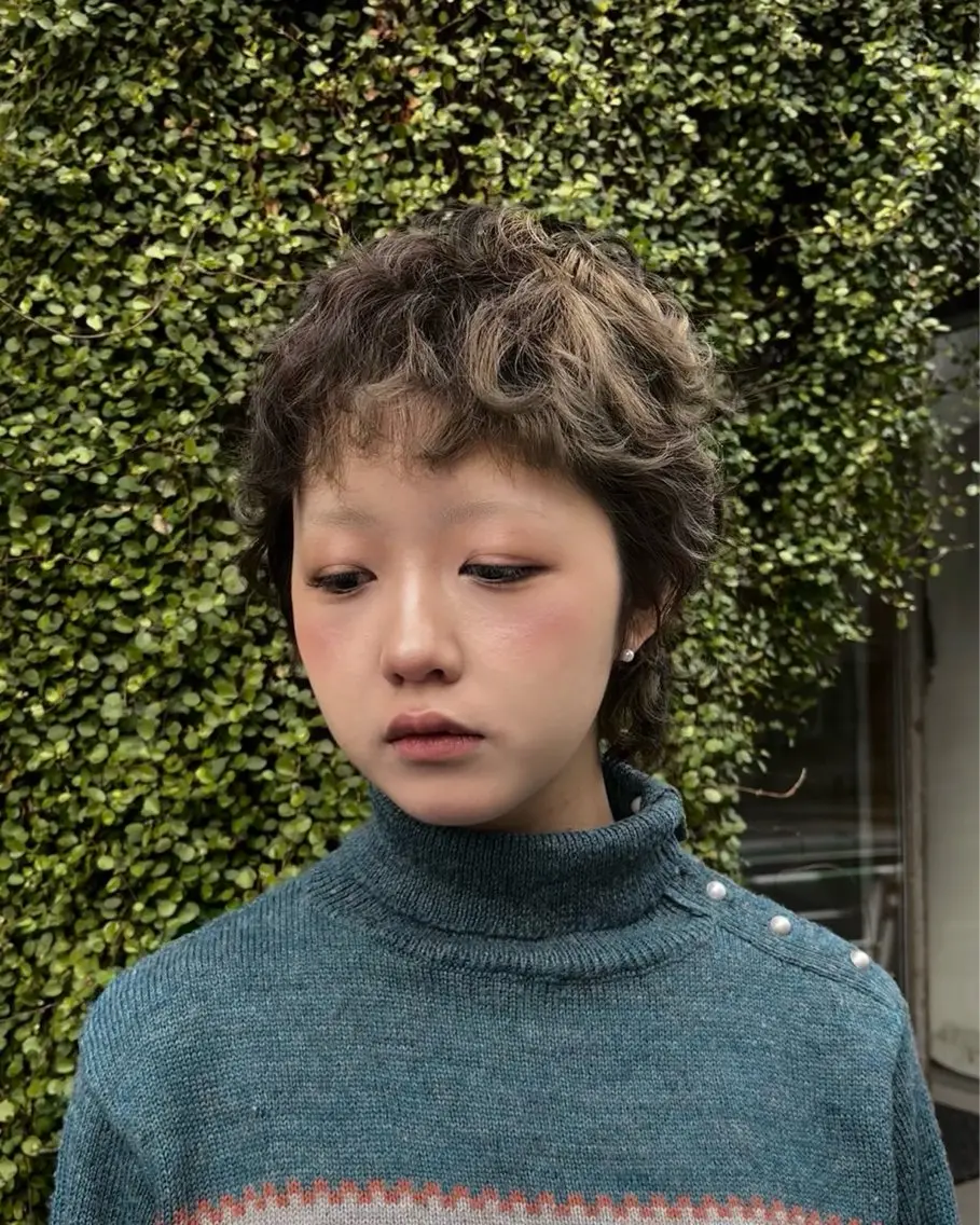 ショート カット パーマ kaze代官山 🪽kanameのヘアスタイル