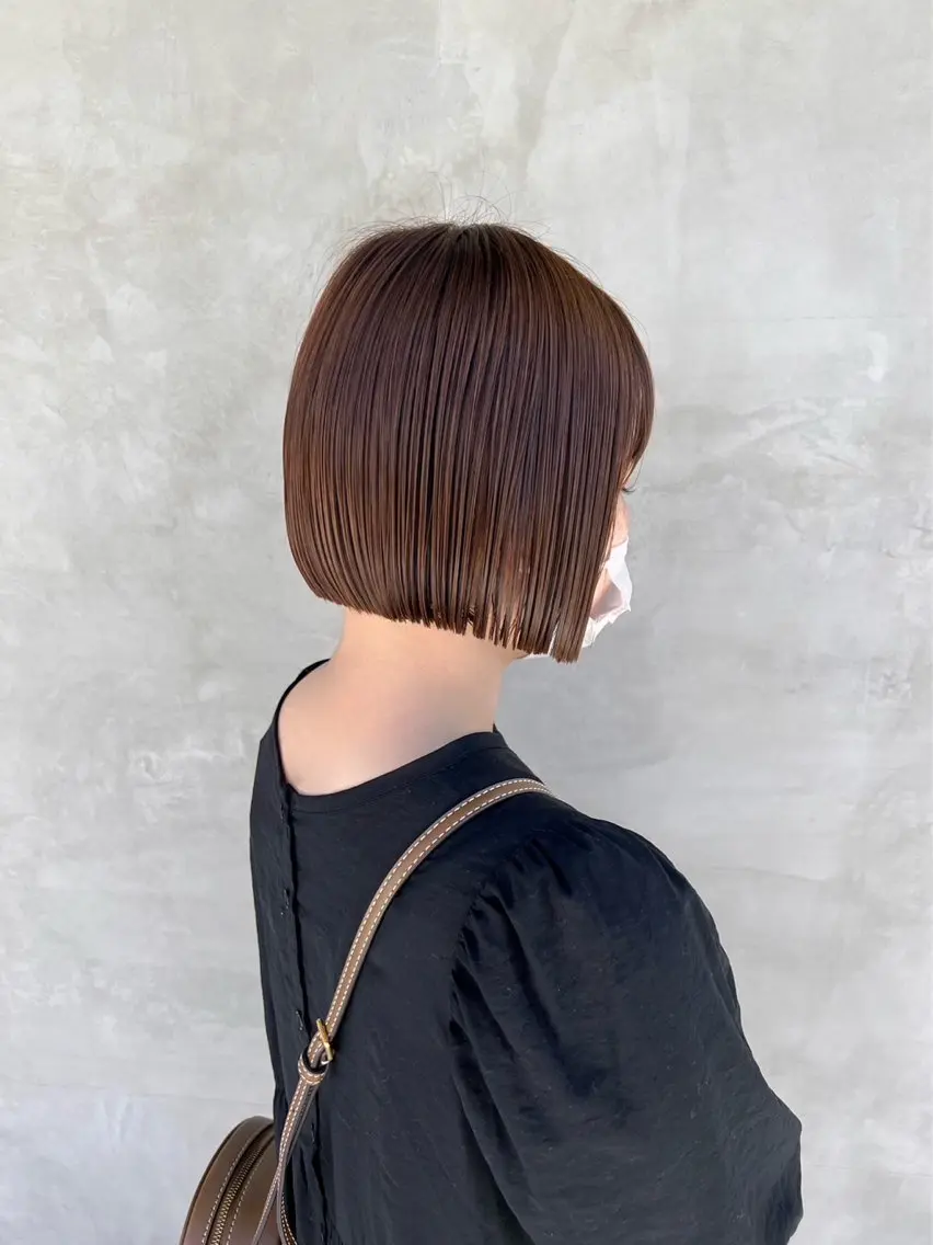 ショート カット ヘアカラー メンズカット＆パーマ 髪質改善/岩元のヘアスタイル