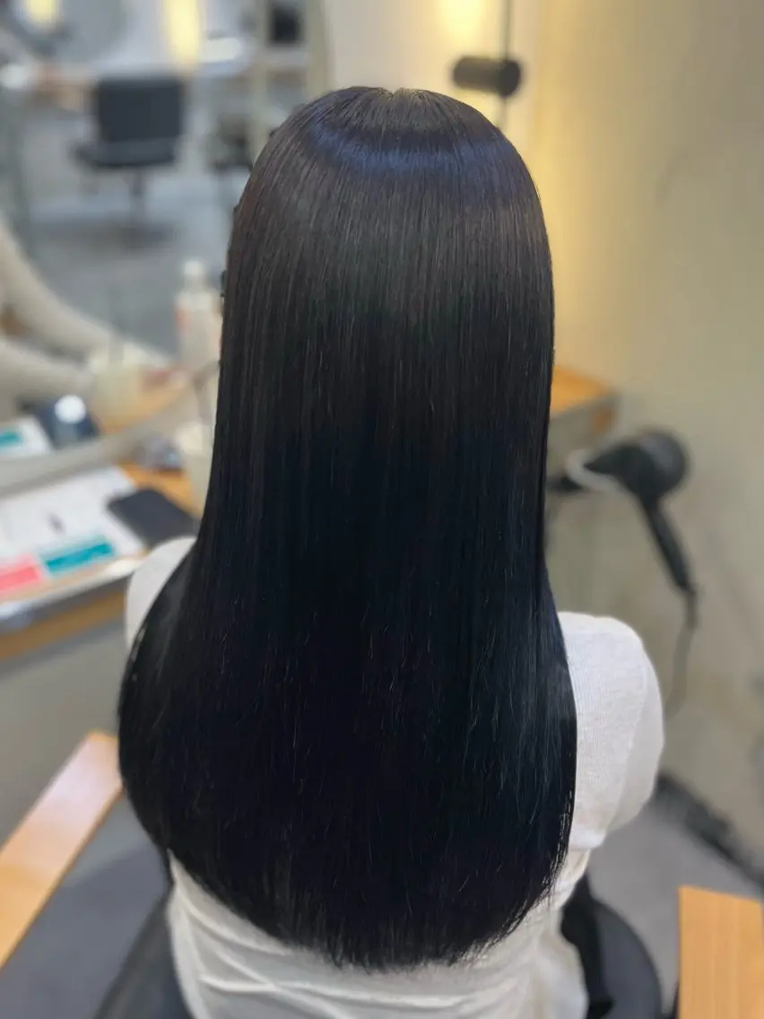 ロング 冨田 悠稀/ 髪質改善カラー🫧のヘアスタイル