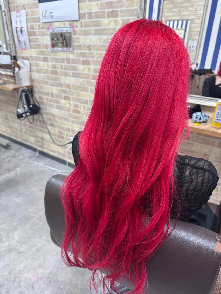 ロング 皆川 千奈実のヘアスタイル