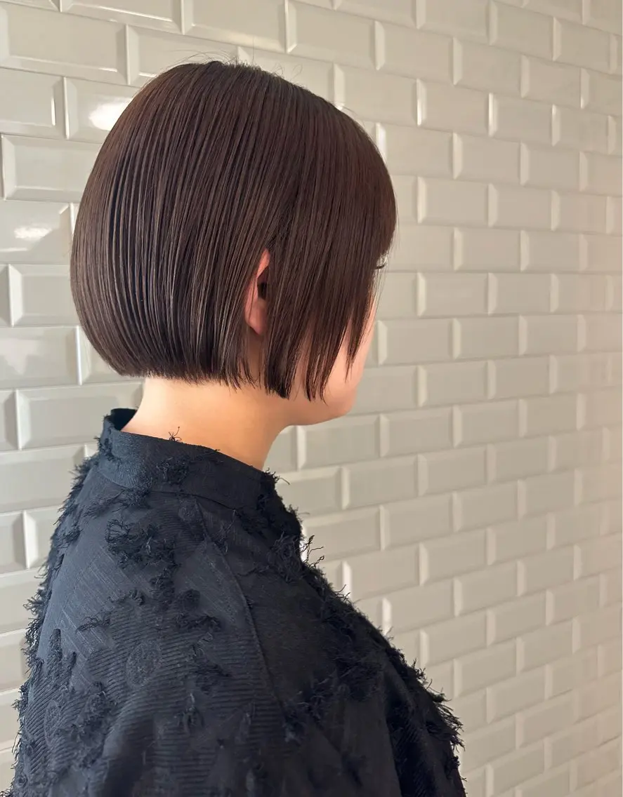 ショート ボブ 髪質改善 レイヤーカット youka/艶髪/ ボブのヘアスタイル