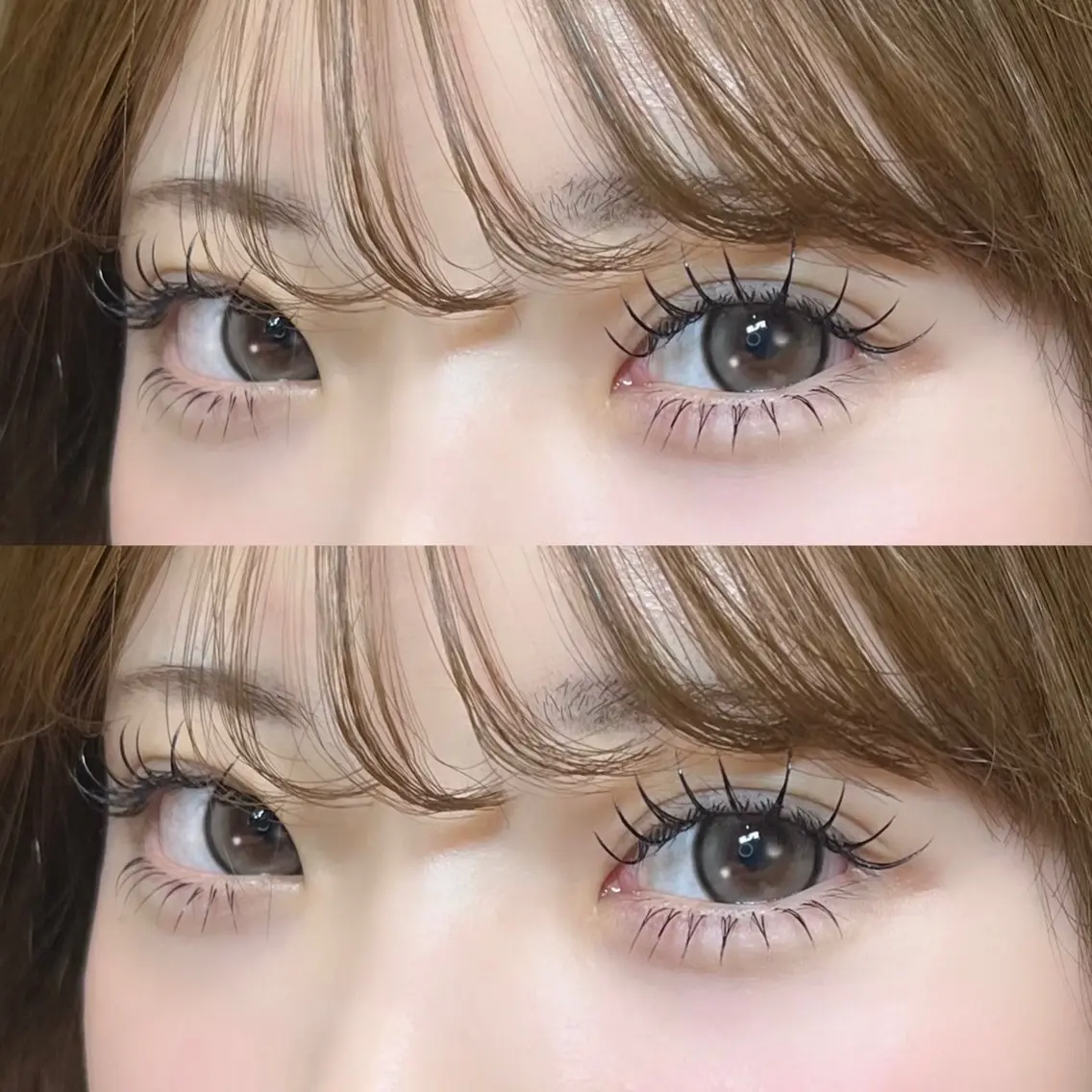 【上下エクステ】🎀上140本/ 下30本の写真