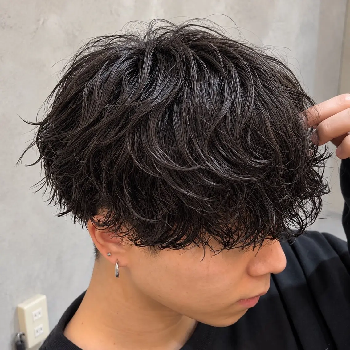パーマ メンズ カット パーマ ヘアセット Men‘ssalon NEO町田店のヘアスタイル