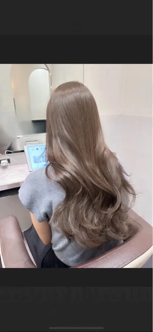 ロング カラー ダブルカラー🤍 髪質改善／原島のヘアスタイル