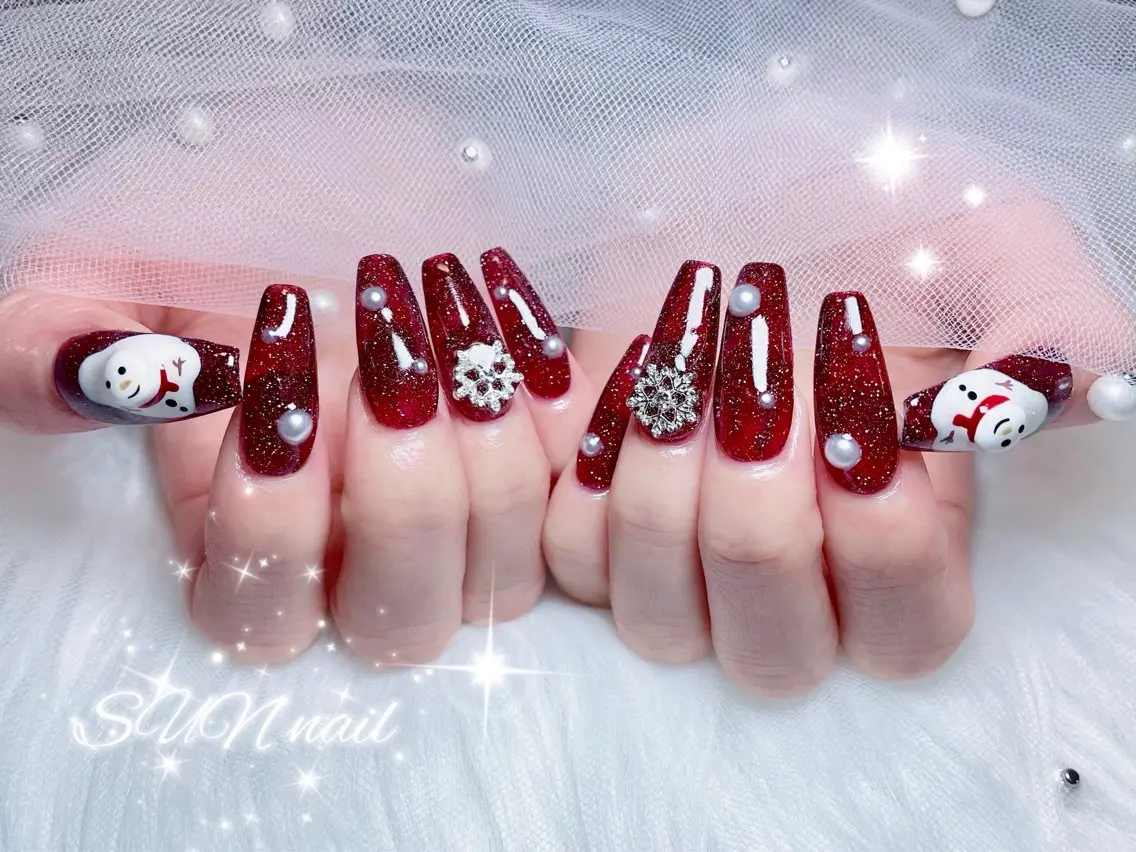 ネイル ハンドネイル ハンドケア SUN nail上本町のネイルデザイン