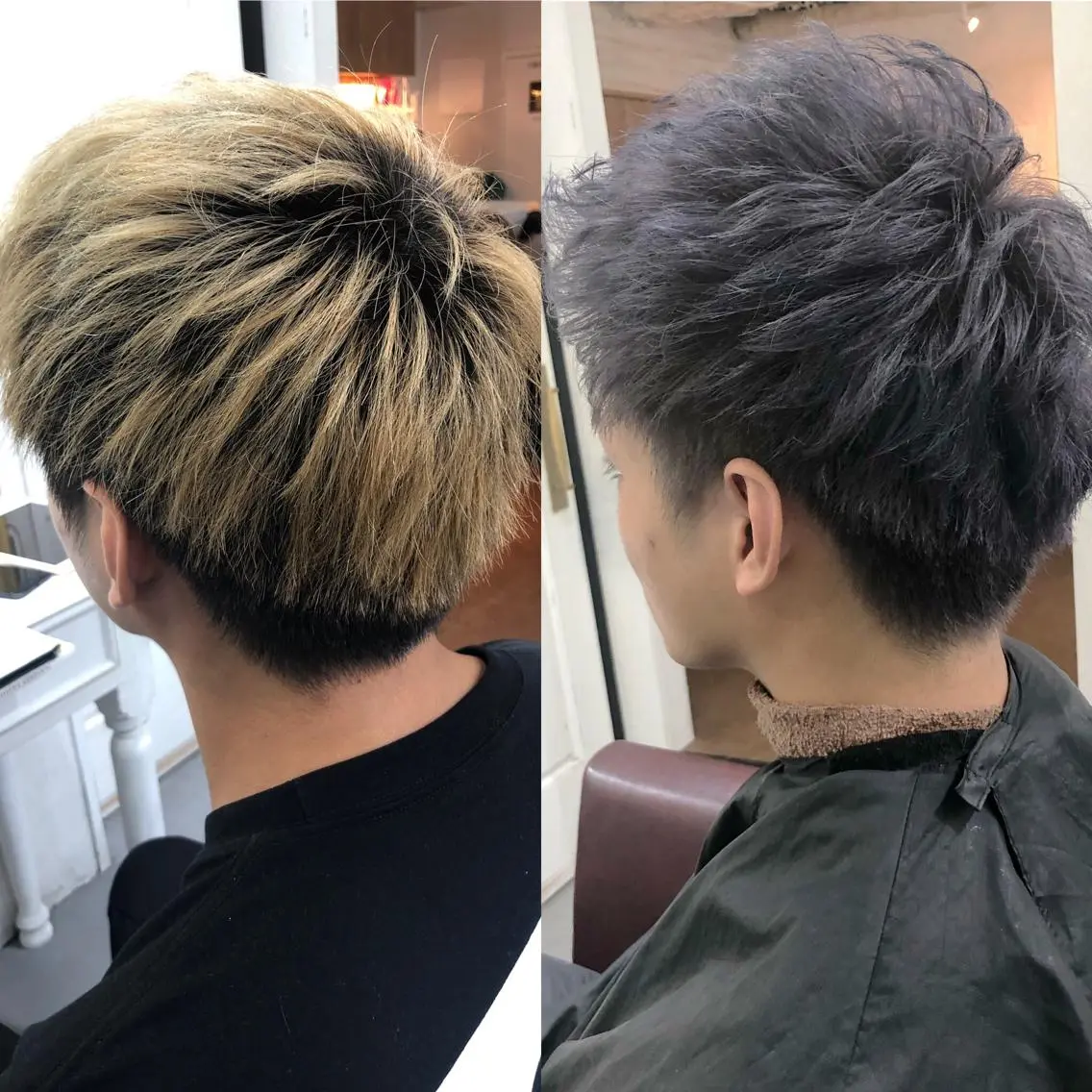 メンズ Soleria 田中慎一のヘアスタイル