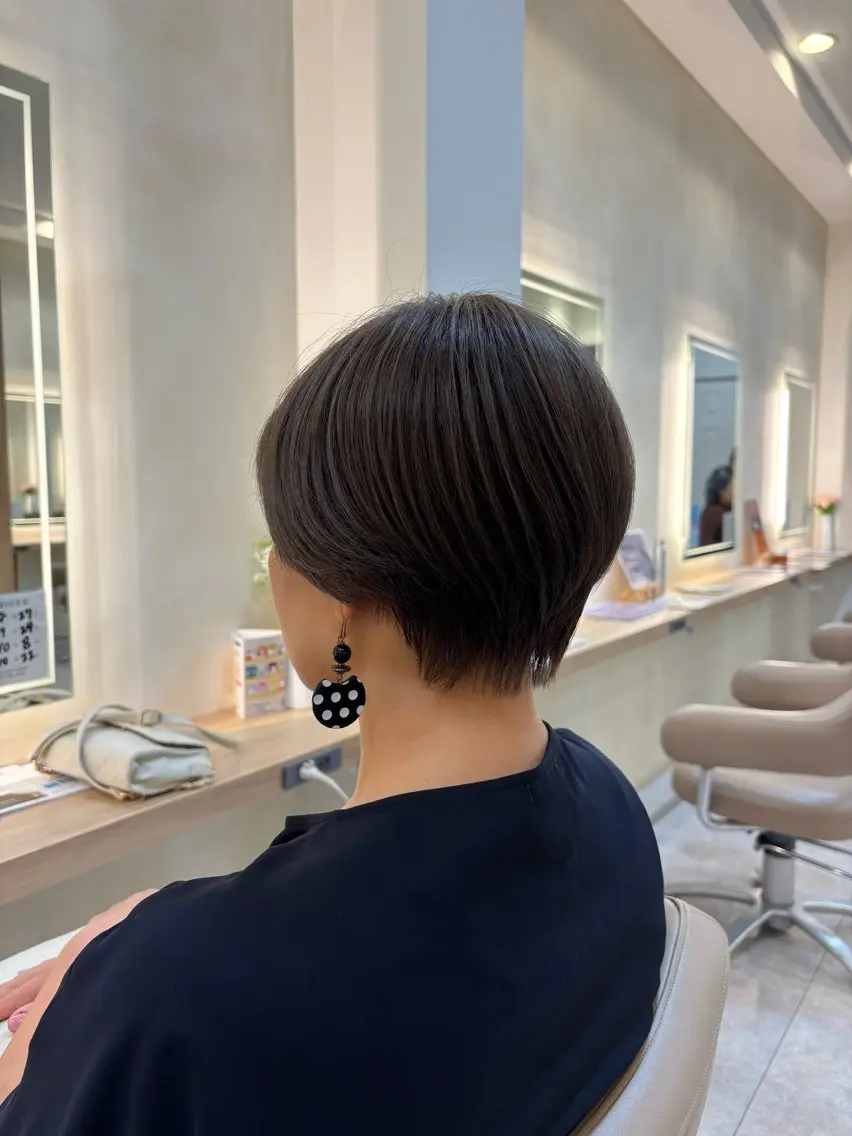 ショート 目黒・不動前 カットモデル/モモカのヘアスタイル