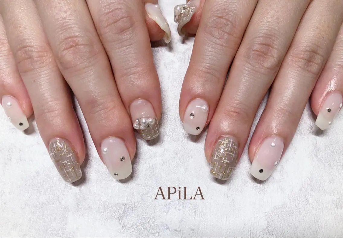ネイル APiLA 甲斐田のネイルデザイン