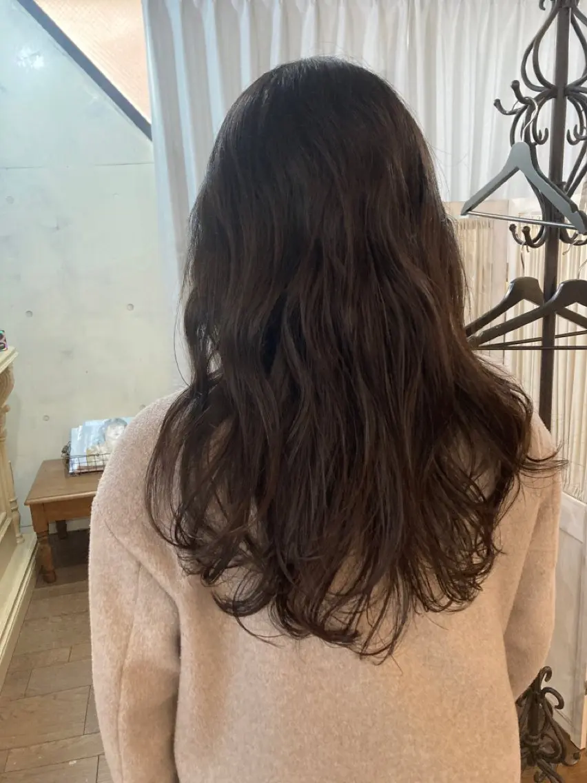 ロング パーマ マエダ カズエ🫶 coronahairのヘアスタイル