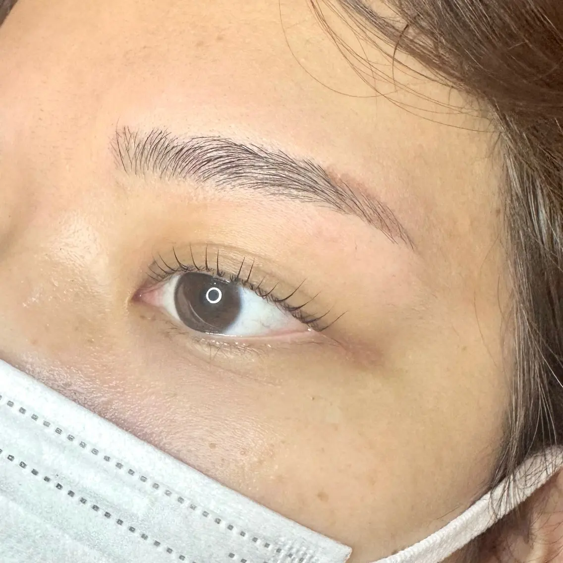 【大人気🫶】まつ毛パーマ+眉毛waxの写真