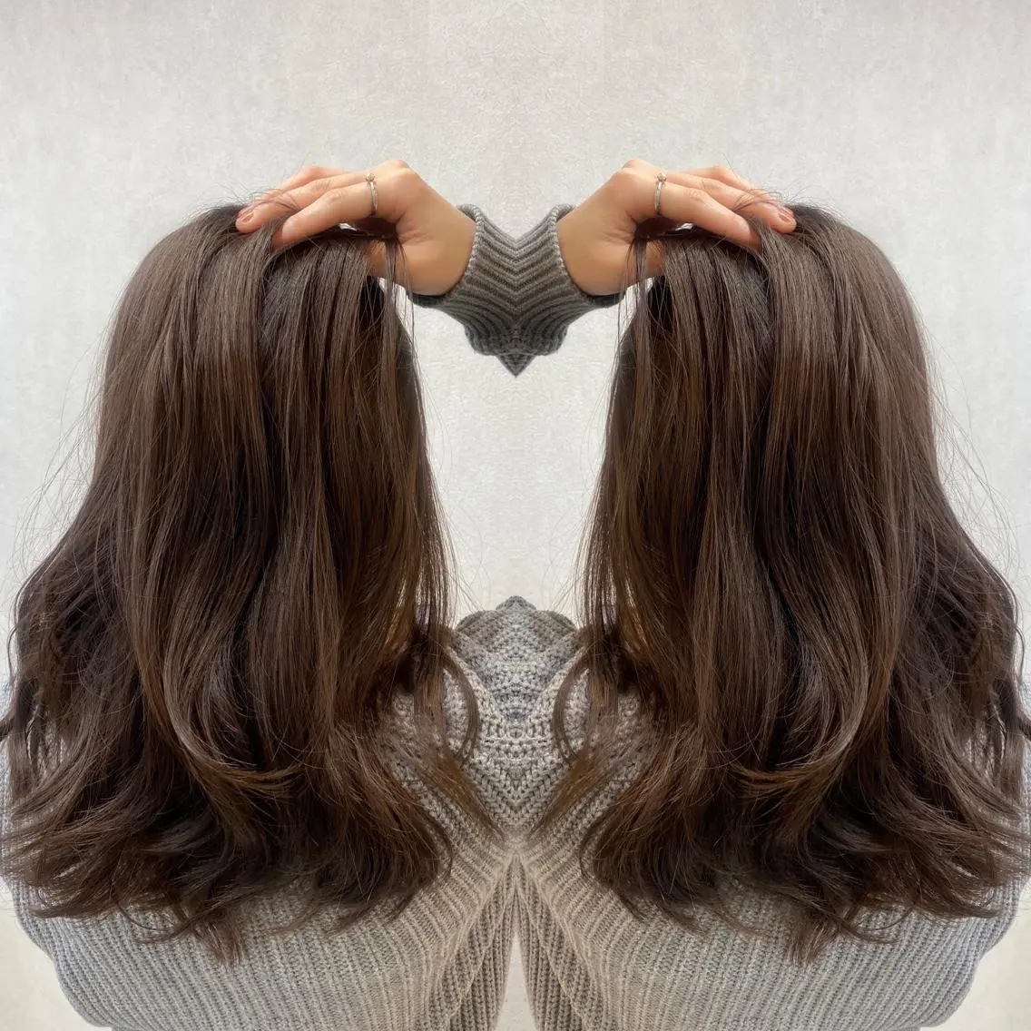 ロング カラー tocca 💜石田愛結💜のヘアスタイル