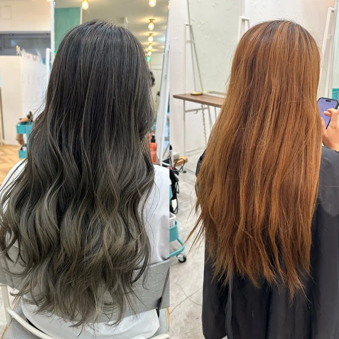 ロング カラー ROMMY. ロミーのヘアスタイル