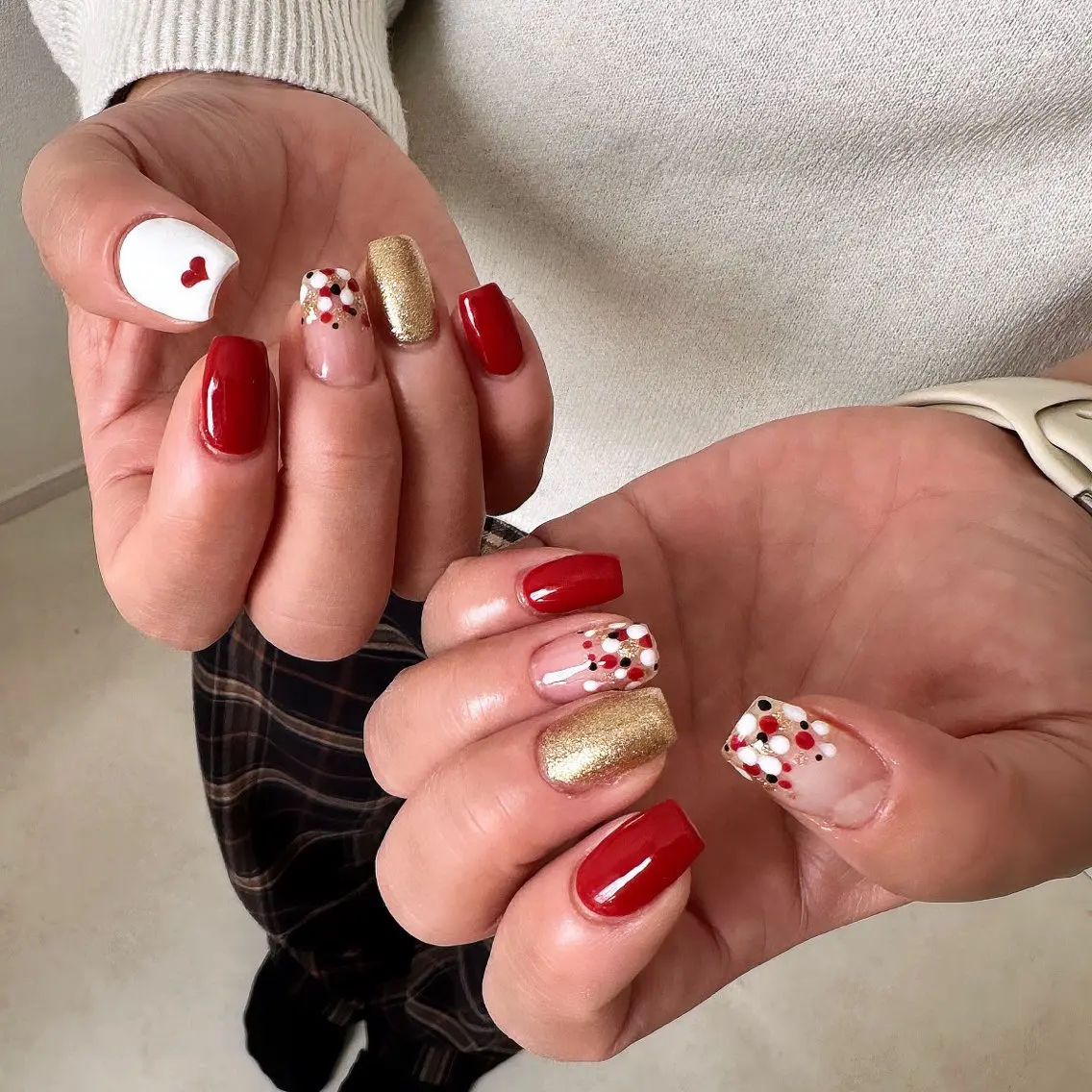 ミディアム 🦋Nail Amo🦋のネイルデザイン