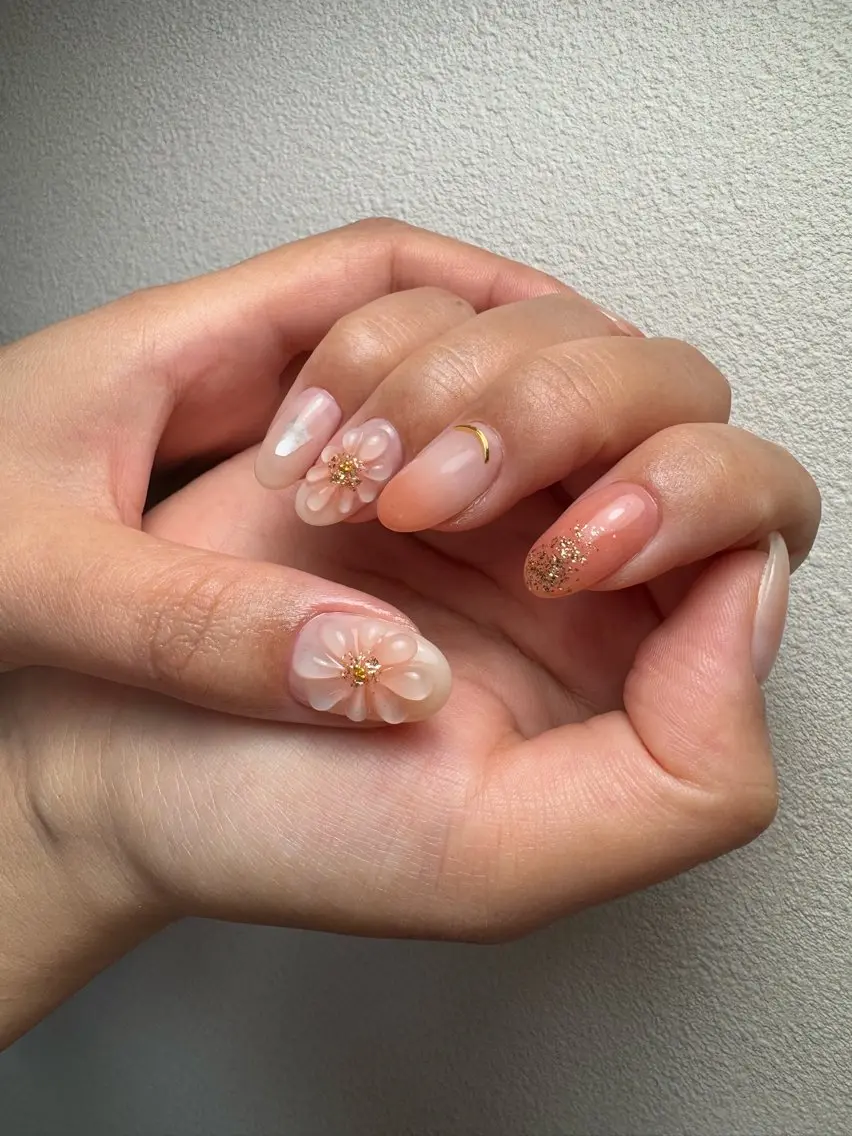 ネイル ハンドネイル Bio nail 【miyuu】のネイルデザイン