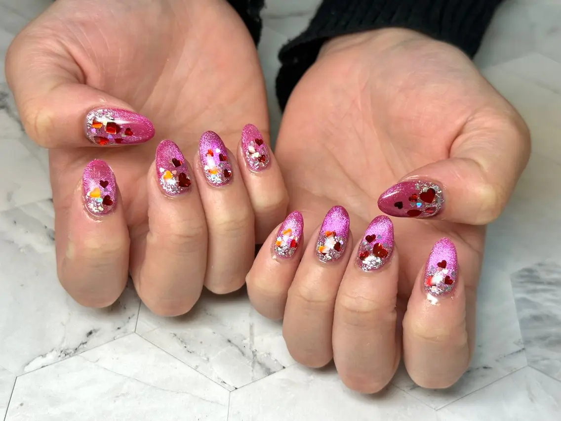 ネイル ハンドネイル Queennail 北堀江AYAのネイルデザイン