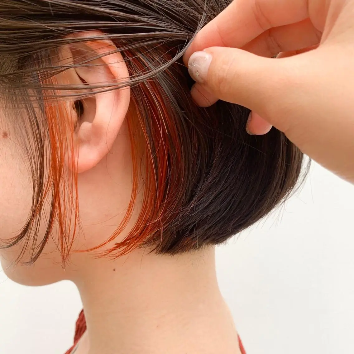 ショート カラー navile momoのヘアスタイル